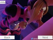 Preview 3 of Fortnite Parody FortHub Part-2 All Girls Sex Scenes