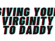 Preview 1 of TEASER AUDIO: Giving Daddy Your Virginity [Audio Porn][M4F][Erotic Audio][Audio Erotica][Roleplay}