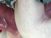 Preview 3 of Lilith's tight pussy fuck and inseminate in close-up.