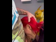 Preview 5 of My pokemon geek step sister loves my cock and spreads herself with cum