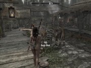Preview 2 of Skyrim Special Edition Nude Game Play [Part 03]