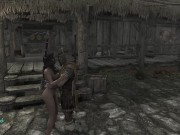 Preview 3 of Skyrim Special Edition Nude Game Play [Part 03]