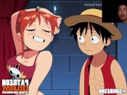 Preview 1 of Nami tries to take Luffy's treasure and ends up getting fucked and filled with semen uncensored hent
