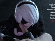 Preview 2 of 2B Nier Automata Sex Lab All Scenes