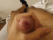 Preview 1 of I masturbate hard in bed waiting for a friend
