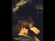 Preview 6 of "[In -car blowjob] Beautiful woman's vacuum blowjob that is happy to pull out with transcendental te