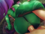 Preview 2 of League of Legends porn NEEKO compilation rule34 3D incensored