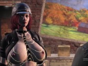 Preview 2 of Tied Up Gagged Folded and Fucked Hard | Fallout 4 BDSM Sex Animation Mods