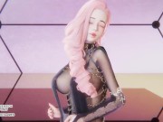 Preview 3 of [MMD] Chungha - Chica Seraphine Sexy Kpop Dance League Of Legends Uncensored Hentai