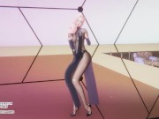 Preview 5 of [MMD] Chungha - Chica Seraphine Sexy Kpop Dance League Of Legends Uncensored Hentai