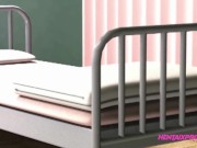 Preview 3 of Japan Girl & Old Man / Health Room Cartoon Sex