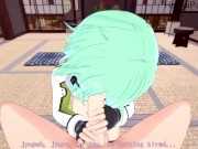 Preview 4 of Sinon Pussy get Filled SAO hentai Uncensored