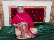 Preview 3 of Most Beautiful Pakistani Mature Bride Sex With Dildo in Wedding Dress