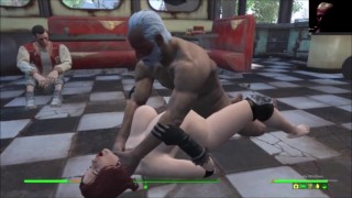 Huge Dick Giants Fuck Bimbo Blond Compilation | Fallout 3D Animated Sex