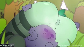 Lola's Tentacle  Fun Yiff Hentai Animation [R-MK]