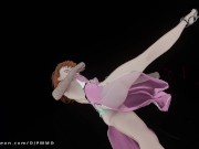 Preview 6 of sexy Misaka Snapping MMD Blender Render 1740