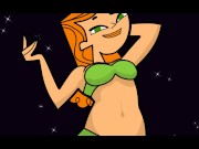 Preview 1 of Total Drama Harem - Part 32 - Strip Erotica Izzy And Courtney! By LoveSkySan