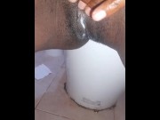 Preview 5 of AFRICAN BABE WOKE UP WITH PUSSY DRIPPING WITH CREAM AS PISS
