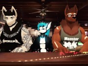 Preview 1 of 2 buff Furrys fuck a lone Girl at bar