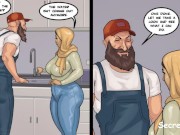 Preview 4 of Mike the Plumber Make America Great Again S2Ep.5 - Big Ass sex Starved Arabian wife need Big White C