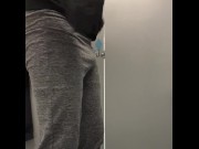 Preview 5 of Public restroom changing pants decided to drain the cock real quick