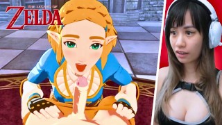 Zelda's Stamina Potion Experiments - Link and Zelda Hentai