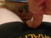 Preview 6 of POV SEXY MAN MASTURBATING (HUGE LOAD)