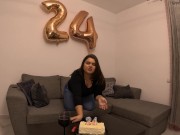 Preview 1 of 24 farts for 24 years and a wish (Birthday video)