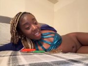Preview 2 of ALLIYAH ALECIA IS HOMELESS UGLY GIRL/WOMAN VIDEO : No Nut November Day (16) : NNN