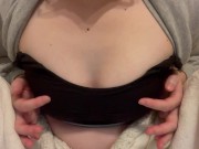 Preview 3 of Teasing and torturing my own nipples