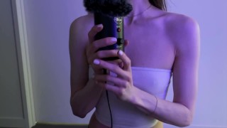 ASMR Petite Aussie Whispering in See Through Top - OnlyFans/ophelia_xx