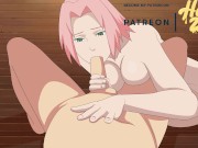 Preview 6 of Sakura wanted to taste Kakashi Sensei's cock (Naruto Hentai)