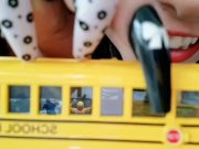 Preview 5 of Giantess vs micro school bus