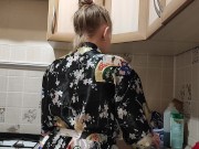 Preview 4 of Ved et uheld kneppede min stedsøster, mens hun vaskede op