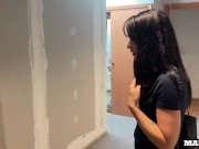 Preview 6 of A pretty French girl cheats on her husband to secretly fuck his construction site colleagues!!!