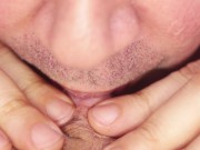 Preview 1 of Huge Clit Lick Tongue Fuck Orgasm ASMR - Amara Arroyo