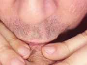 Preview 2 of Huge Clit Lick Tongue Fuck Orgasm ASMR - Amara Arroyo