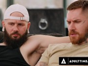 Preview 6 of HETEROFLEXIBLE - Str8 Buddies Zak Bishop & Johnny Hill Give In To Anal Temptation While Jerking Off
