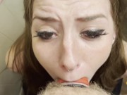 Preview 2 of Cum slut Milf takes my cock deep in her throat