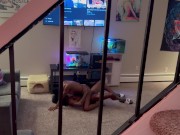 Preview 6 of Vibing At The Crib, Having Great Sex (Cumshot)