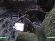Preview 6 of Giant Stretching Squirting Lustful Redhead Pussy | Fallout 4 Mods Behemoth