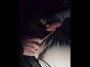 Preview 6 of Driving Home After First Date TikTok NSFW #1 Blowjob In Car POV