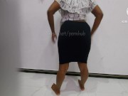 Preview 1 of Sri lankan office girl dressing&undressing