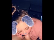 Preview 3 of Throat pie cumshot