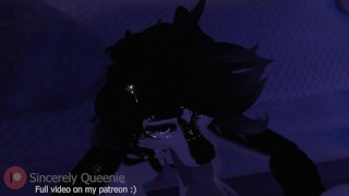 Futa Lady cums on futamari Nico face (Devil May Cry 5 3d animation with sound)
