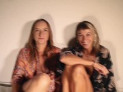 Preview 1 of Lesbian Real Homemade. How to use a vibrator