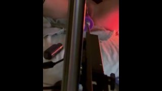 Jessica_jess fun with Dick and a fucking machine. Alot of cum in my face