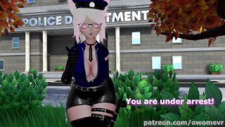 Femdom Breathplay JOI with Choking and Facesitting in Horny Jail UwU - VRChat ERP Preview