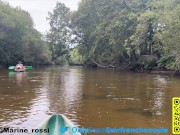 Preview 2 of Young Blonde gets fucked all day on a canoe in full view of everyone