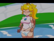Preview 1 of princess is unfaithful to Mario and FUCKS her very rich hentai